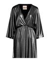 Aniye By Woman Mini Dress Steel Grey Size 8 Polyester, Elastane