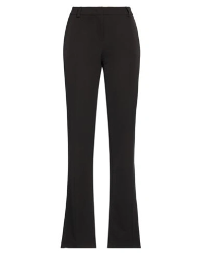 Cecilia Hansel Woman Pants Black Size 10 Polyester, Elastane