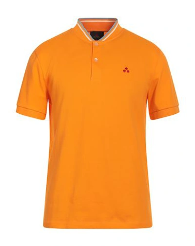 Peuterey Man T-shirt Orange Size M Cotton