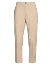 Be Able Man Pants Sand Size 32 Cotton, Elastane In Beige