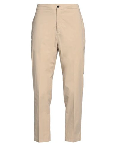 Be Able Man Pants Sand Size 33 Cotton, Elastane In Beige