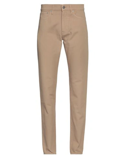 Dunhill Man Pants Sand Size 30 Cotton In Beige