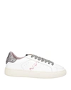 Nira Rubens Woman Sneakers White Size 11 Soft Leather In White