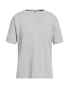 Mauro Grifoni Man Sweater Light Grey Size 42 Cotton In Grey
