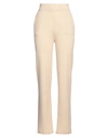 Simonetta Ravizza Woman Pants Sand Size M Cashmere In Beige