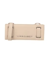 Y/PROJECT Y/PROJECT WOMAN CROSS-BODY BAG BEIGE SIZE - SOFT LEATHER
