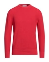 Manuel Ritz Man Sweater Red Size Xxl Cotton