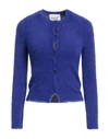 Isabel Marant Étoile Marant Étoile Woman Cardigan Bright Blue Size 6 Polyamide