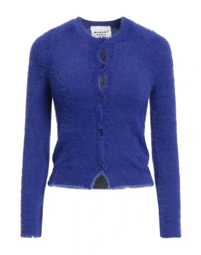 Marant Etoile Marant Étoile Woman Cardigan Bright Blue Size 6 Polyamide