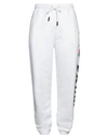 Palm Angels White I Love Pa Joggers In White
