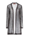 Missoni Woman Cardigan Black Size 6 Viscose, Polyester