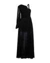 Olla Parèg Olla Parég Woman Maxi Dress Black Size 6 Polyester, Viscose