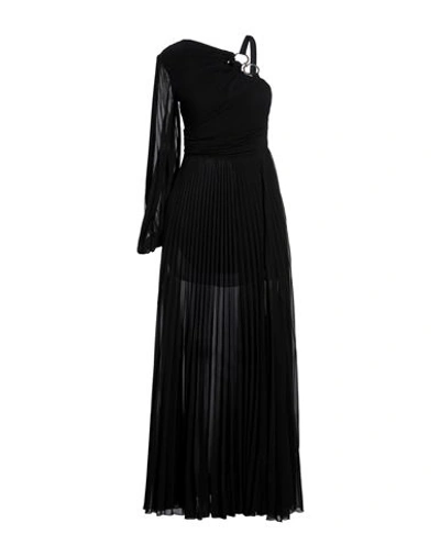 Olla Parèg Olla Parég Woman Maxi Dress Black Size 6 Polyester, Viscose In Black