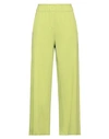 8pm Woman Pants Acid Green Size M Cotton In Green