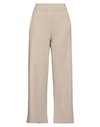 8pm Woman Pants Beige Size M Cotton