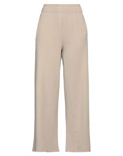 8pm Woman Pants Beige Size M Cotton In Beige