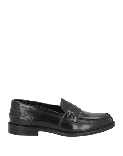 Baldinini Woman Loafers Black Size 11 Leather