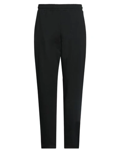 Fila Man Pants Black Size L Cotton, Elastane