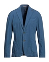 Bob Man Blazer Pastel Blue Size 42 Lyocell, Cotton, Elastane