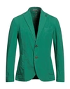 Bob Man Blazer Green Size 42 Lyocell, Cotton, Elastane