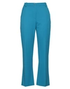 Pinko Woman Pants Azure Size 6 Polyester, Viscose, Elastane In Blue