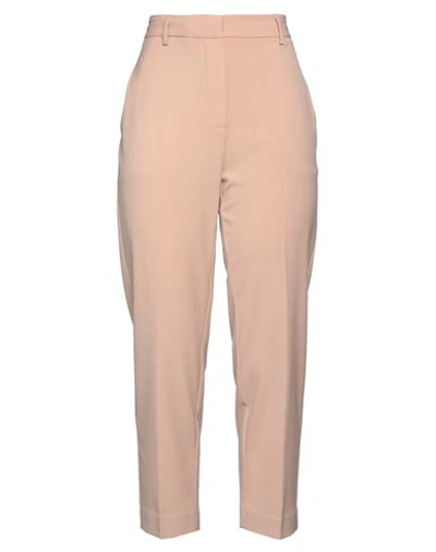 Ottod'ame Woman Pants Blush Size 6 Polyester, Viscose, Elastane In Pink