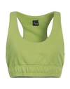 8PM 8PM WOMAN TOP ACID GREEN SIZE M COTTON