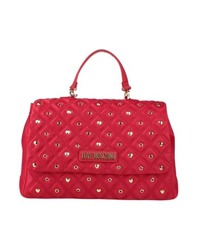 Love Moschino Woman Handbag Red Size - Polyester