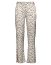 Merci .., Woman Pants Beige Size 8 Viscose In Beige