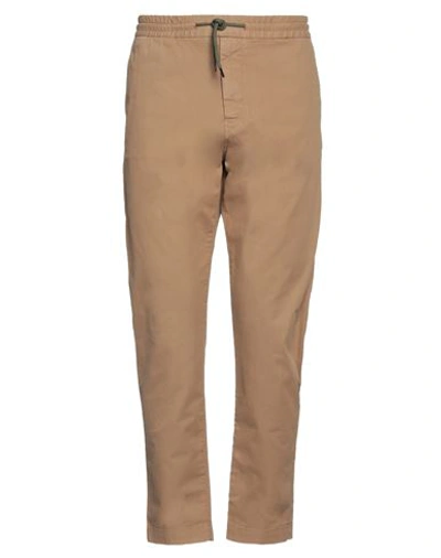 Ps By Paul Smith Ps Paul Smith Man Pants Camel Size Xl Cotton, Elastane In Beige