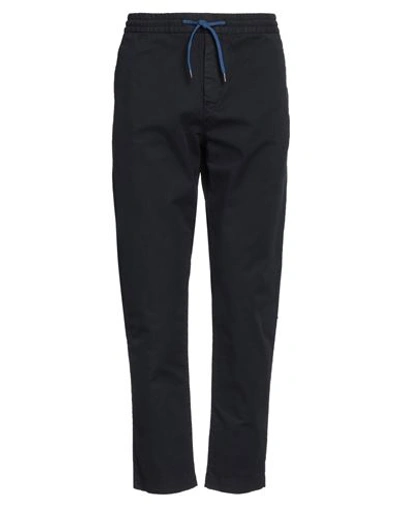 Ps By Paul Smith Ps Paul Smith Man Pants Midnight Blue Size M Organic Cotton, Elastane In Navy Blue