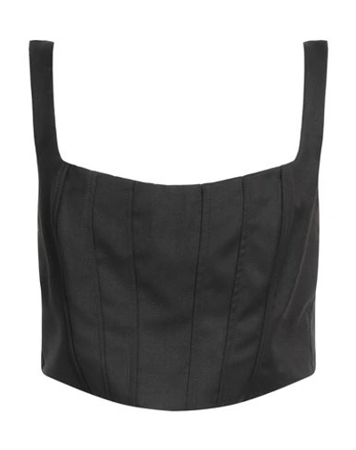 Pinko Polyester Tops & Women's T-shirt In Black
