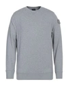 Paul & Shark Man Sweatshirt Light Grey Size M Cotton, Elastane