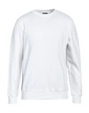 Paul & Shark Man Sweatshirt White Size M Cotton, Elastane