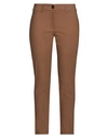 Kartika Woman Pants Khaki Size 10 Viscose, Polyamide, Elastane In Beige