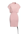 Rick Owens Drkshdw Drkshdw By Rick Owens Woman Mini Dress Pink Size L Cotton In Pink