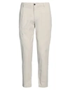 Be Able Man Pants Light Grey Size 35 Cotton, Elastane In Grey