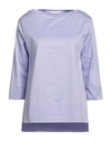 Circolo 1901 Woman T-shirt Lilac Size M Cotton In Purple