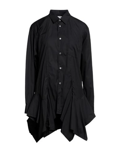 Comme Des Garçons Shirt Woman Shirt Black Size Xs Cotton