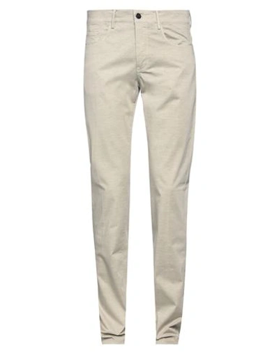 Panama Man Pants Beige Size 31 Cotton, Elastane