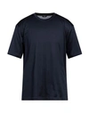 Hōsio Man T-shirt Midnight Blue Size Xxl Cotton