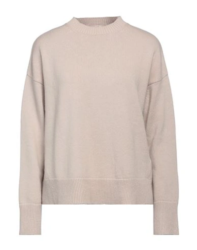 's Max Mara Woman Sweater Beige Size L Wool, Cashmere