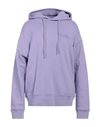 Diadora Man Sweatshirt Light Purple Size M Cotton