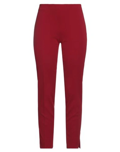 Cecilia Hansel Woman Pants Red Size 6 Polyester, Elastane