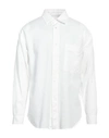 Amish Man Shirt White Size M Cotton
