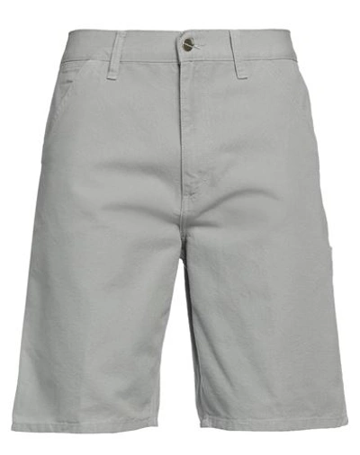 Carhartt Man Shorts & Bermuda Shorts Grey Size 33 Organic Cotton