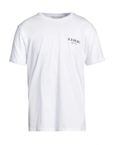 Iceberg Embroidered-logo T-shirt In White