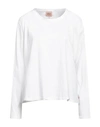 Même Road Woman T-shirt White Size 6 Cotton