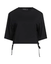 Department 5 Woman T-shirt Black Size M Cotton