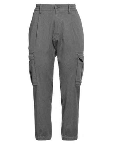 Drykorn Woman Pants Grey Size 36w-32l Cotton, Polyester, Elastane